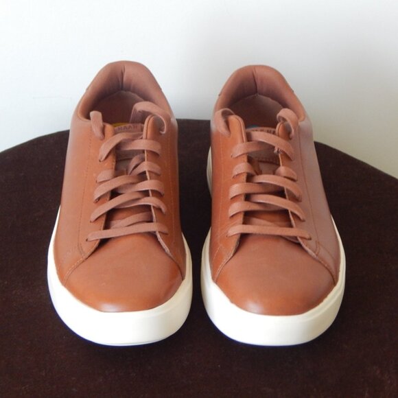 NEW Men's Cole Haan Grand Plus Modern Craft British Tan C39623 LACE-Up Shoes - Picture 3 of 8